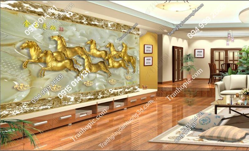 Tranh dán tường 8D mã đáo giả ngọc bích_13195928