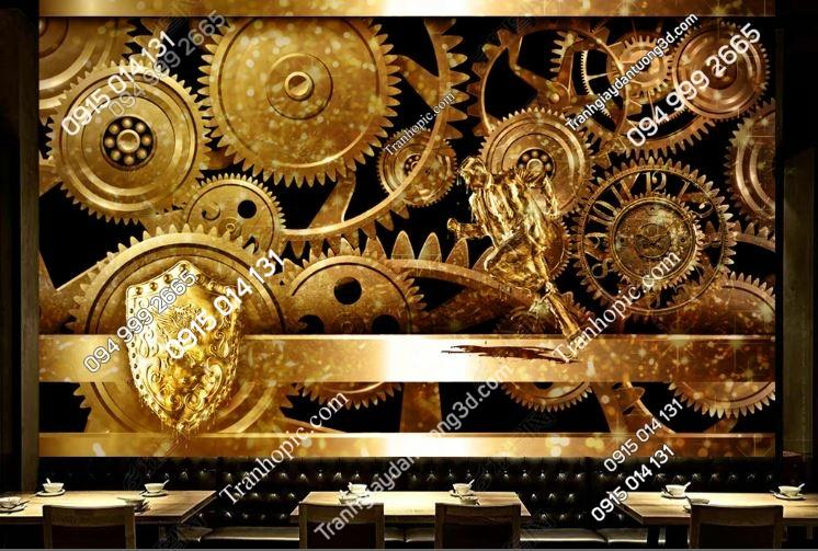 Tranh dán tường quán bia rượu độc đáo 20191612