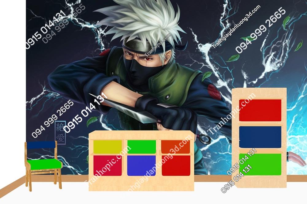 Tranh dán tường Naruto Kakashi dán phòng bé 665373