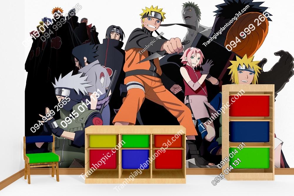 Tranh dán tường Naruto phòng trẻ em 727048