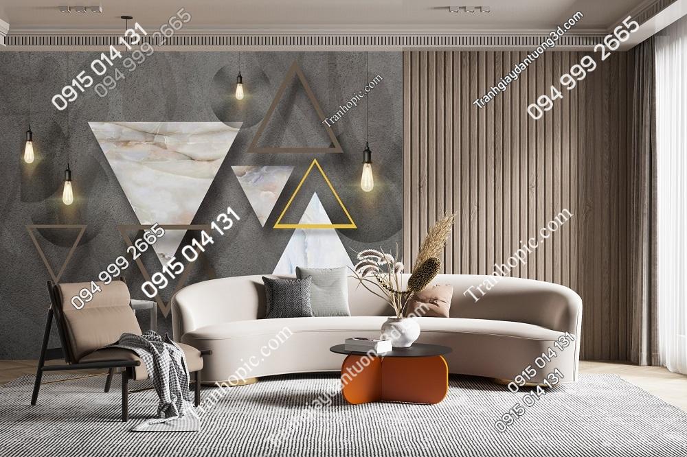 Tranh dán tường 5D hiện đại 34506