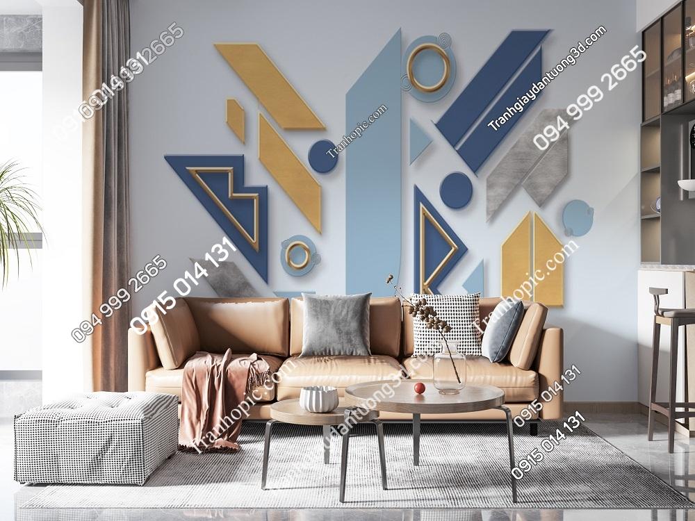 Tranh dán tường 5D hiện đại 34521