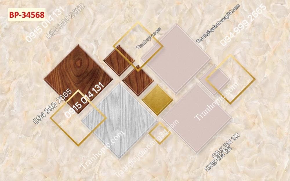 Tranh dán tường 5D hiện đại 34568