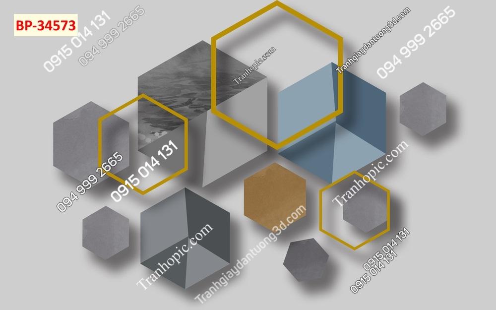 Tranh dán tường 5D hiện đại 34573