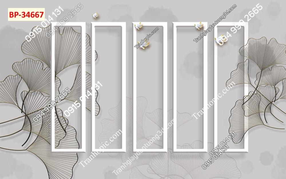 Tranh dán tường 5D hiện đại 34667