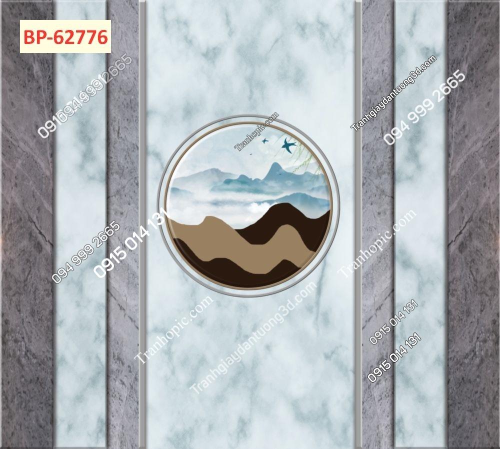 Tranh dán tường 5D hiện đại 62776