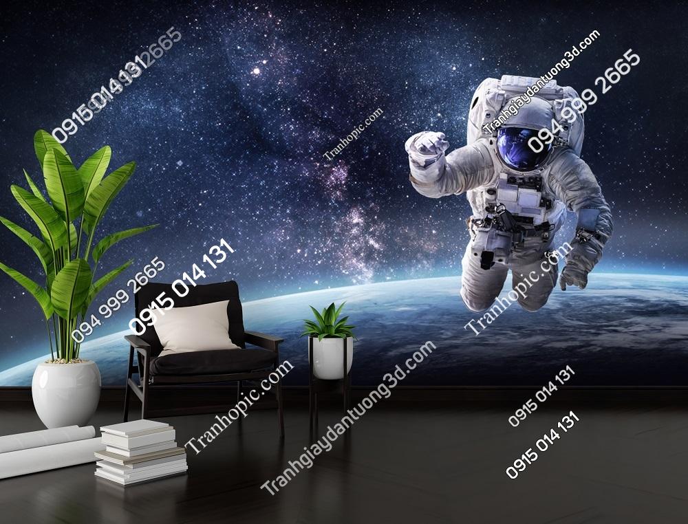 Tranh phi hành gia vũ trụ dán tường 2389007776