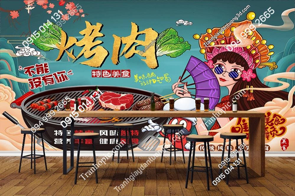 Tranh quán lẩu trung hoa 30211227153432748103