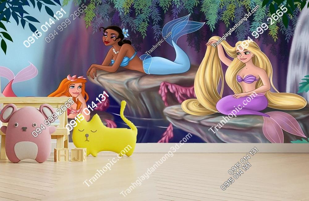 Tranh dán tường Nàng tiên cá Little Mermaid 259392