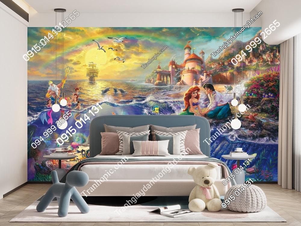 Tranh dán tường Nàng tiên cá Little Mermaid 420292