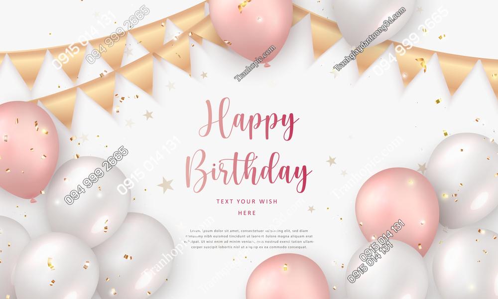 Tranh tường trang trí sinh nhật 3004915950