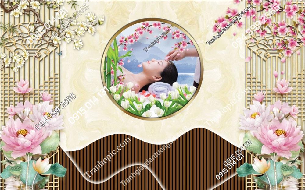 Tranh dán trường dưỡng sinh spa 2732024 (30)