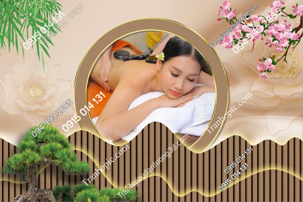 Tranh spa massge đẹp dán tường 2732024 (38)