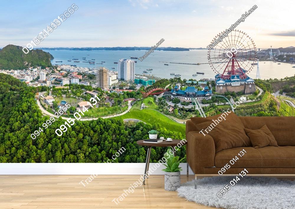 Tranh dán tường toàn cảnh Hạ Long Quảng Ninh 2449585756
