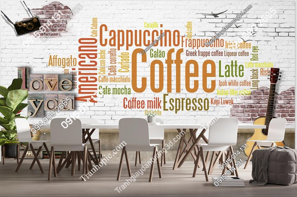 Tranh quán cafe âm nhạc PK_2141405