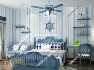 giay-dan-tuong-ke-soc-doc-3D031-mau-xanh