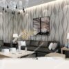 Giấy dán tường họa tiết sóng biền 3D015