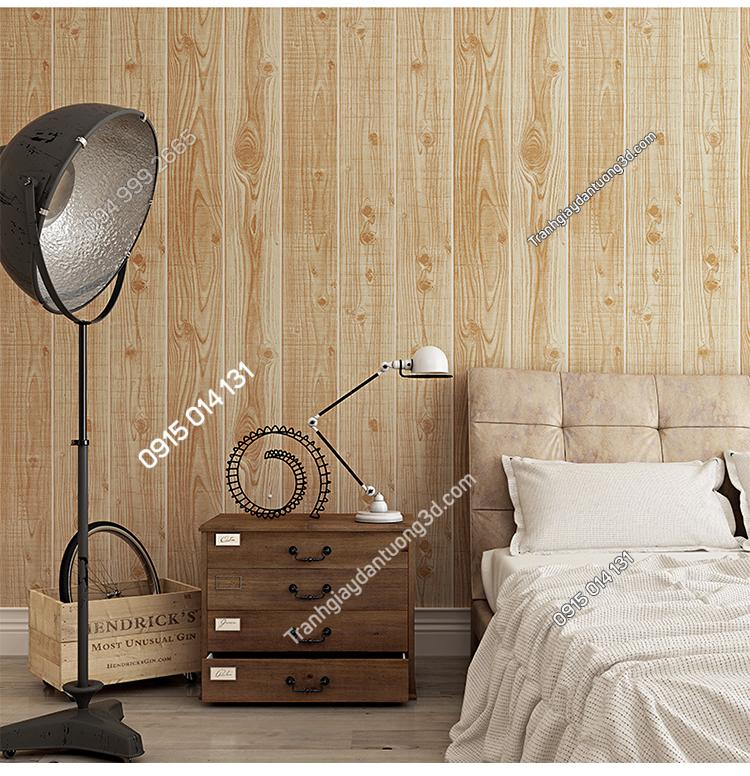 Giấy dán tường giả gỗ sọc sần 98701