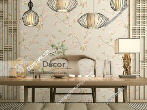 Giấy-dán-tường-hoa-đào-và-bướm-3d059-03