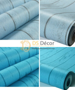 giấy-dán-tường-giả-ván-gỗ-xanh-nước-biển-3D065-03