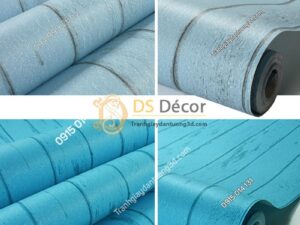 giấy-dán-tường-giả-ván-gỗ-xanh-nước-biển-3D065-03