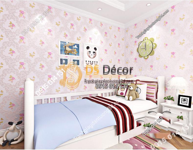 giấy-dán-tường-họa-tiết-gấu-bông-3d070-02