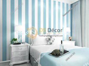 giấy-dán-tường-sọc-dọc-hiện-đại-3d071-mau xanh