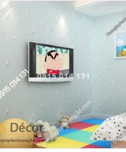 giay-dan-tuong-hello-kitty-cho-be-3D038-mau-1