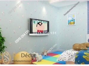giay-dan-tuong-hello-kitty-cho-be-3D038-mau-1