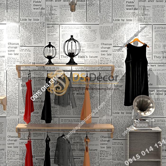 Giấy-dán-tường-giả-báo-giấy-trắng-đen-3d102-02