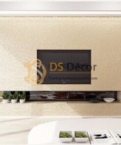 Giấy dán tường hoa cúc 3D161 màu be