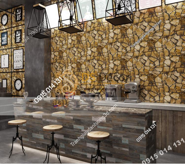 Giay-dan-tuong-gia-da-Pattern-cho-quan-cafe-tra-sua-mau-vang