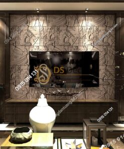 Giấy dán tường họa tiết Pharaoh Ai Cập 3D175