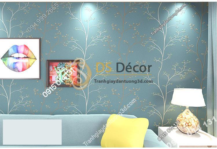 Giay-dan-tuong-hoa-tiet-cay-la-nho-don-gian-3D138-mau-xanh-105