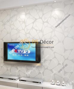 Giấy dán tường họa tiết mạng nhện 3D141 trang trí phòng khách