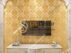 Giấy Dán Tường Họa Tiết Tân Cổ Điển 3D148