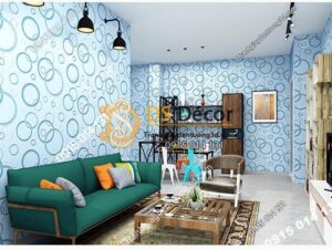 Giay-dan-tuong-hoa-tiet-vong-tron-3d-dap-noi-don-gian-3d124-mau-lam-nhat