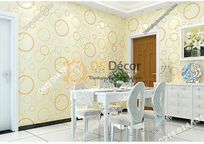 Giay-dan-tuong-hoa-tiet-vong-tron-3d-dap-noi-don-gian-3d124-mau-vang-nhat