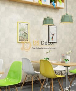 Giay-dan-tuong-la-cay-doi-xung-don-gian-3D246-mau trang