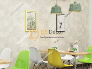 Giay-dan-tuong-la-cay-doi-xung-don-gian-3D246-mau trang