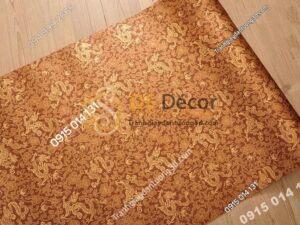 Bề mặt Giấy dán tường phòng thờ họa tiết rồng 3D177