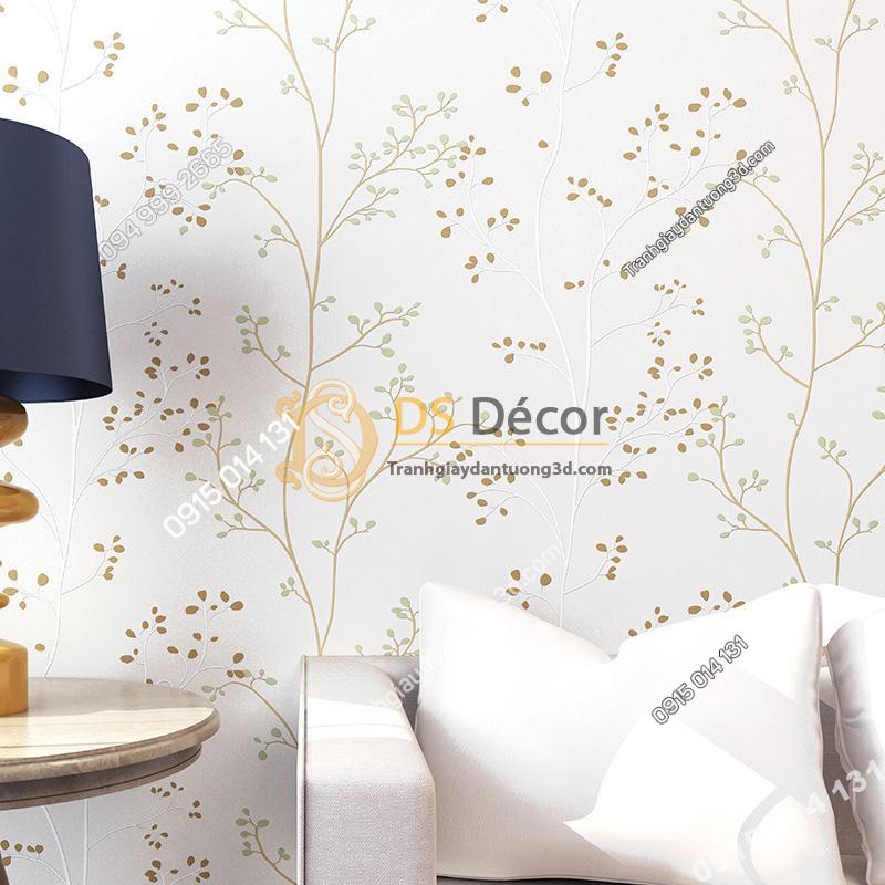 Mau-giay-dan-tuong-hoa-tiet-cay-la-nho-don-gian-3D138-mau-be-101