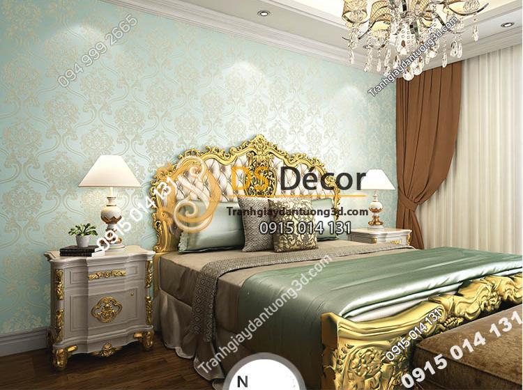 Giấy dán tường họa tiết tân cổ điển 3D148 - màu N