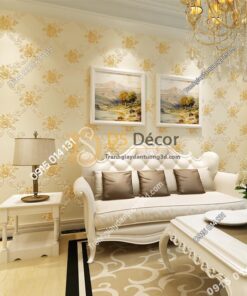 Giấy dán tường phòng khác countryside 3D149 màu be