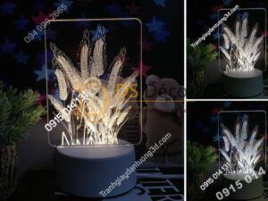 Đèn led 3d trang trí quà tặng độc đáo DTT11 - cỏ lau