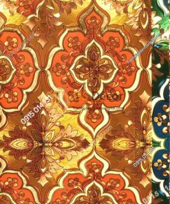 Giấy dán tường phòng thờ hoa cổ điển 3D197