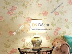 Giấy Dán Tường Hoa Hồng Continental Damascus 3D193