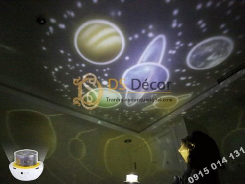 Quà tặng đèn ngủ tạo không gian 3D DPS1 mô hình giải ngân hà