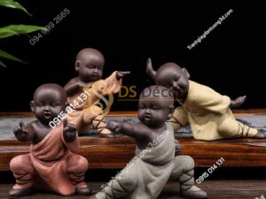 Tượng kungfu kid DTT06