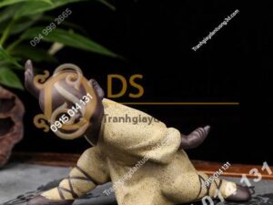 Tượng kungfu kid DTT06 kiểu 4
